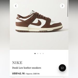 Nike Dunks - Chocolate Brown 🍫 Size 7.5